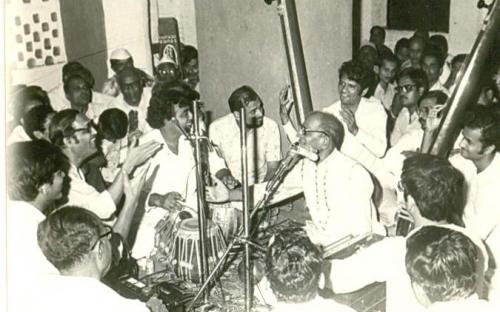 Gajananbuwa in concert at Dattamndir, Aundh 